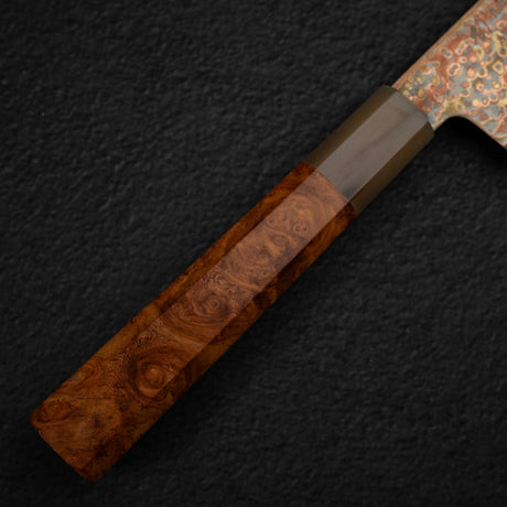 Hatsukokoro Hinotori V-Toku 2 Gyuto 210mm Rainbow Damascus Finish