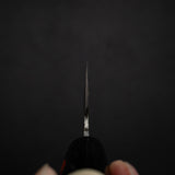 田中 Blue 2 黑打槌目不鏽鋼夾鐵 文化刀 165mm 朴木柄