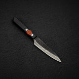 田中 Blue 2 黑打槌目不鏽鋼夾鐵 小刀 120mm