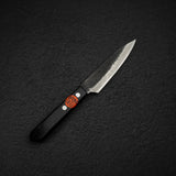 田中 Blue 2 黑打槌目不鏽鋼夾鐵 小刀 120mm