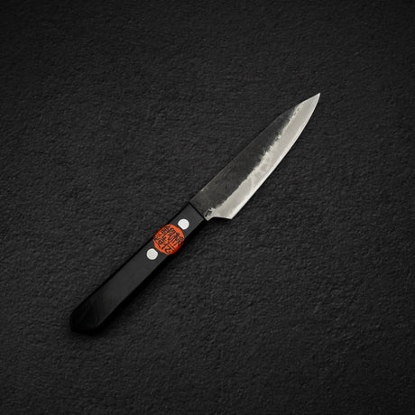 田中 Blue 2 黑打槌目不鏽鋼夾鐵 小刀 120mm