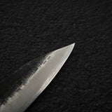 田中 Blue 2 黑打槌目不鏽鋼夾鐵 小刀 120mm