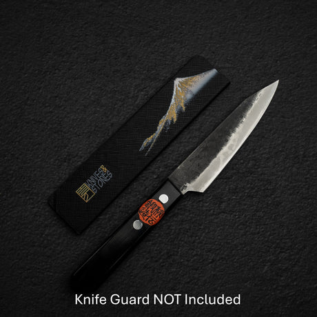 田中 Blue 2 黑打槌目不鏽鋼夾鐵 小刀 120mm