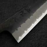 初心 蜃氣樓 超級青鋼 / 青紙超級鋼 牛刀 240mm 大馬士革 黑打 鹿角 柄