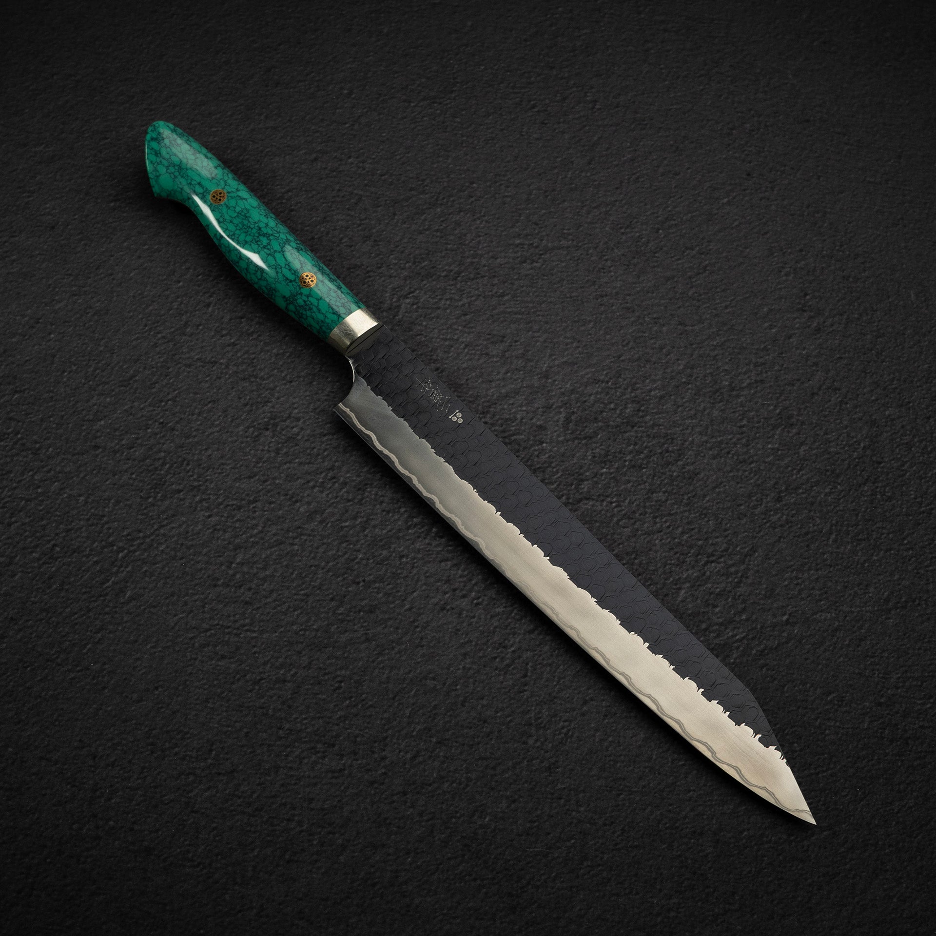 二唐SG2 黑打鎚目by 二唐| Knives and Stones