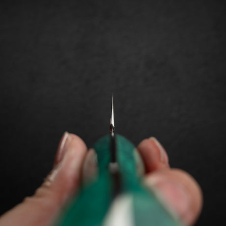 二唐 SG2 黑打槌目 K 型筋引 255mm 綠松石柄