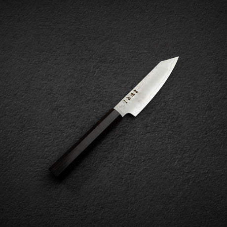 初心 Ginrei 銀三 K Tip 小刀 120mm 梨地烏木柄