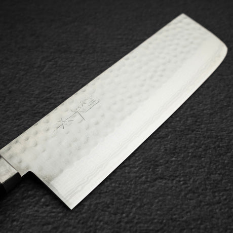 Masutani Kokuryu VG10 大馬士革 Nakiri 165mm 西式手柄