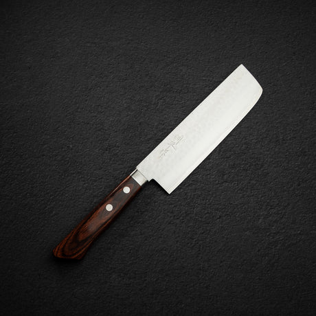 訓平黑龍 VG10 大馬士革纖薄菜切刀 165mm 西式握柄