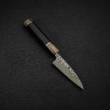 Takeshi Saji SG2 Black Damascus Paring 90mm