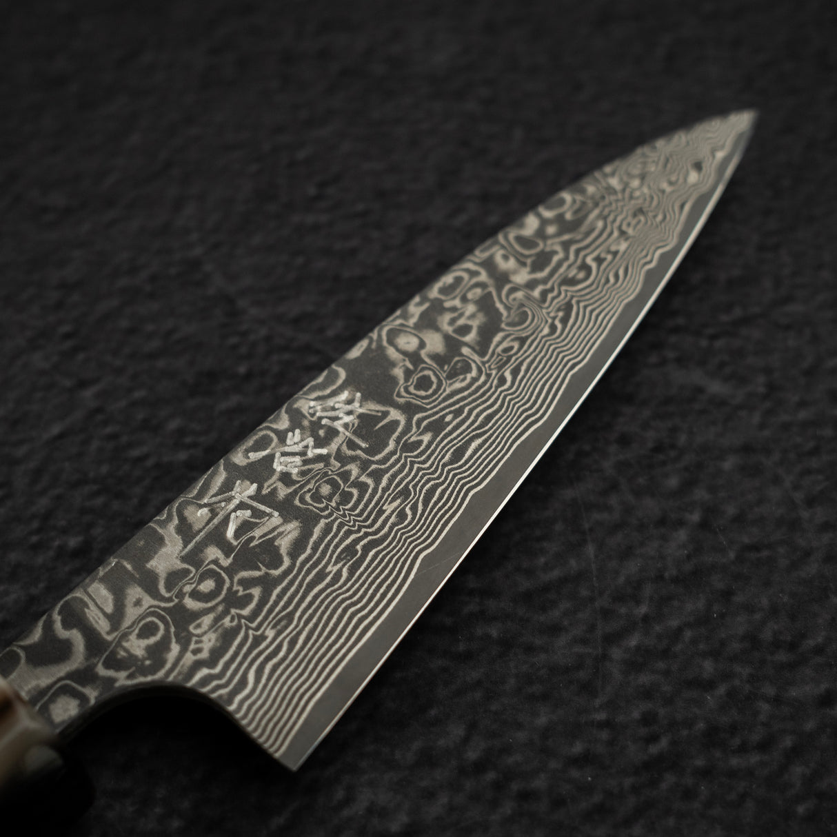Takeshi Saji SG2 Black Damascus Paring 90mm