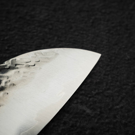 佐治武士 STRIX 槌目 三德刀 165mm 橄欖木握柄