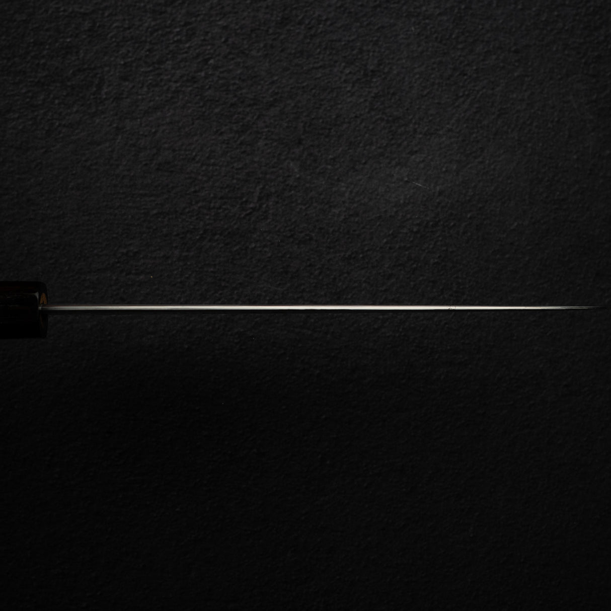 中川 銀三 寬刃霞牛刀 210mm 烏木柄