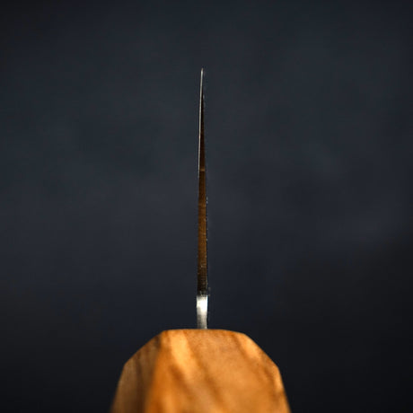 Hatsukokoro Ryuhyo SG2 Damascus Santoku 180mm Olivewood Handle