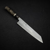 中川 青鋼一號 大馬士革 切付 牛刀 255mm 樺木柄