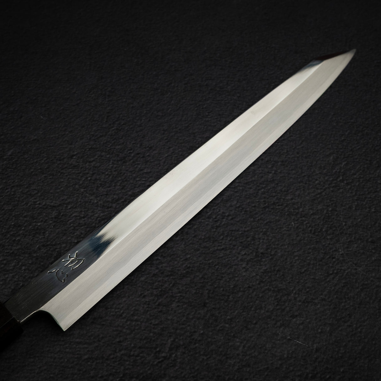 初心 FAXR2 粉末鋼 K-tip 柳刃 300mm 鏡面拋光 烏木柄