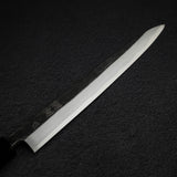 初心 x 直人作 白鷺 Blue 2 黑打柳刃 240mm