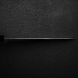 初心 x 直人作 白鷺 Blue 2 黑打柳刃 240mm