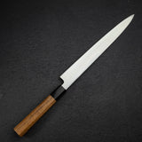 Hatsukokoro x Myojin Shirasagi Blue 2 Kurouchi Yanagiba 270mm