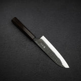 Anryu Aogami Super Hammered Kurouchi Santoku 170mm