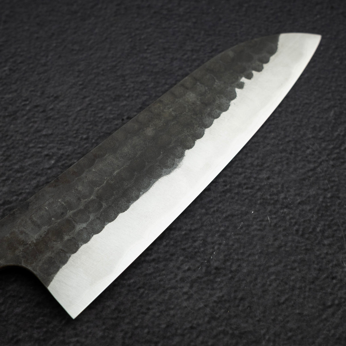 Anryu Aogami Super Hammered Kurouchi Santoku 170mm