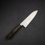 Hatsukokoro Hayabusa Ginsan Santoku 180mm Black Chacate