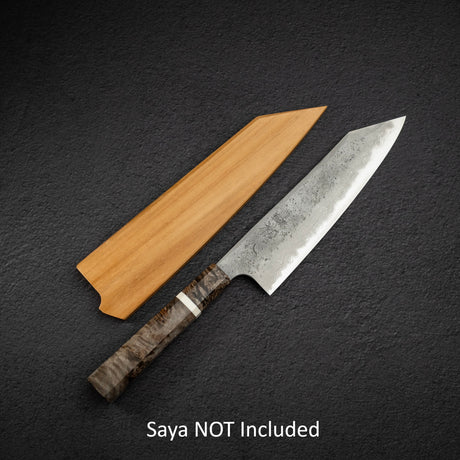 Nigara x Hatsukokoro Ryusui Blue 2 Damascus Nashiji  K-tip Gyuto 210mm