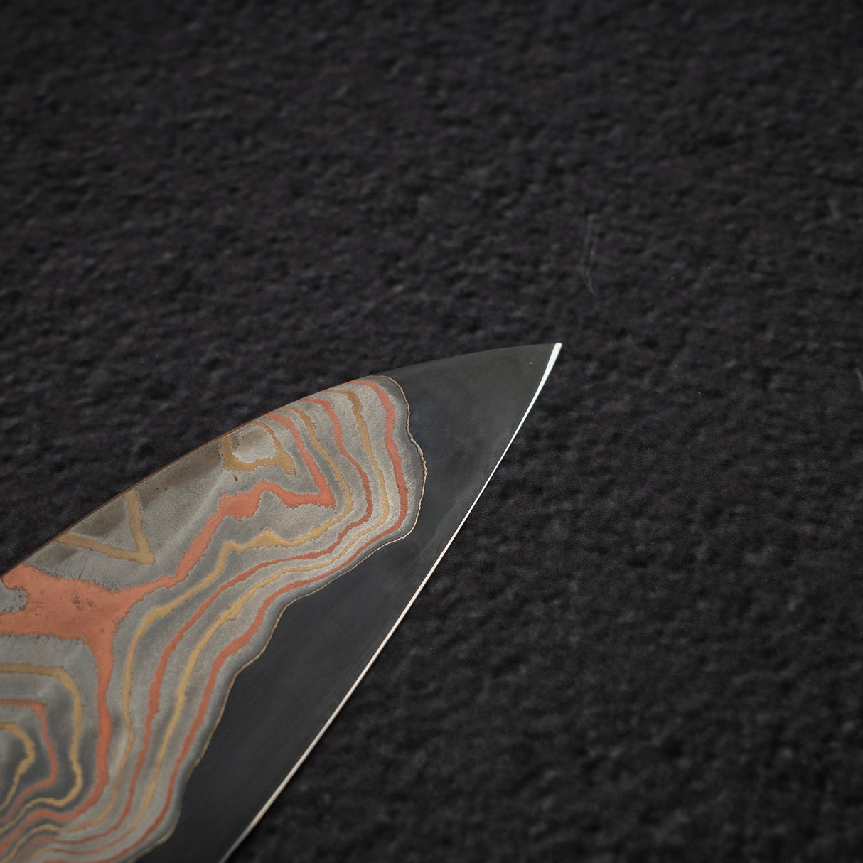Nigara Irodori Blue 2 Rainbow Damascus Gyuto 240mm by Hatsukokoro