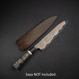 Nigara Irodori Blue 2 Rainbow Damascus Gyuto 240mm by Hatsukokoro