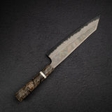 Hatsukokoro x Nigara Irodori Blue 2 Rainbow Damascus K-tip Gyuto 240mm