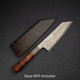 Takeshi Saji VG10 Rainbow Damascus Etched Bunka 165mm