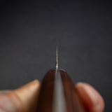 Tsunehisa ZA18 Damascus Sujihiki 240 mm Brown Western Handle