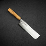 K&S VG10 Tsuchime Damascus Nakiri 180mm