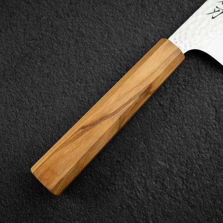 岩刃社 VG10鋼 鎚目 大馬士革 菜切刀 180mm