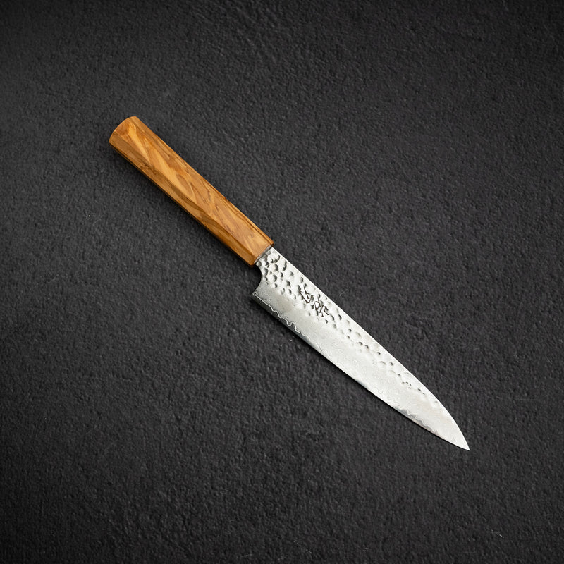 岩刃社 VG10鋼 鎚目 大馬士革 小刀 / 蔬果刀 150mm