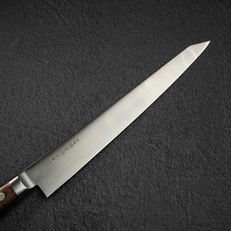 Sakai Takayuki Aoniko Blue 2 Mono-steel K-tip Sujihiki 240mm