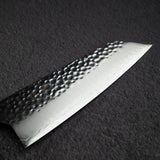 初心 Hayabusa VG10 槌目三枚 Bunka 150mm 黑檀柄