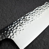 初心 Hayabusa VG10 槌目三枚 Bunka 150mm 黑檀柄