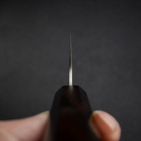 初心 Hayabusa VG1鋼0鋼 鎚目 Sanmai 文化刀 150mm 黑檀木