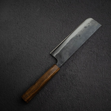 初心 黑鐵 青鋼二號 黑打 菜切刀 165mm 灰檀