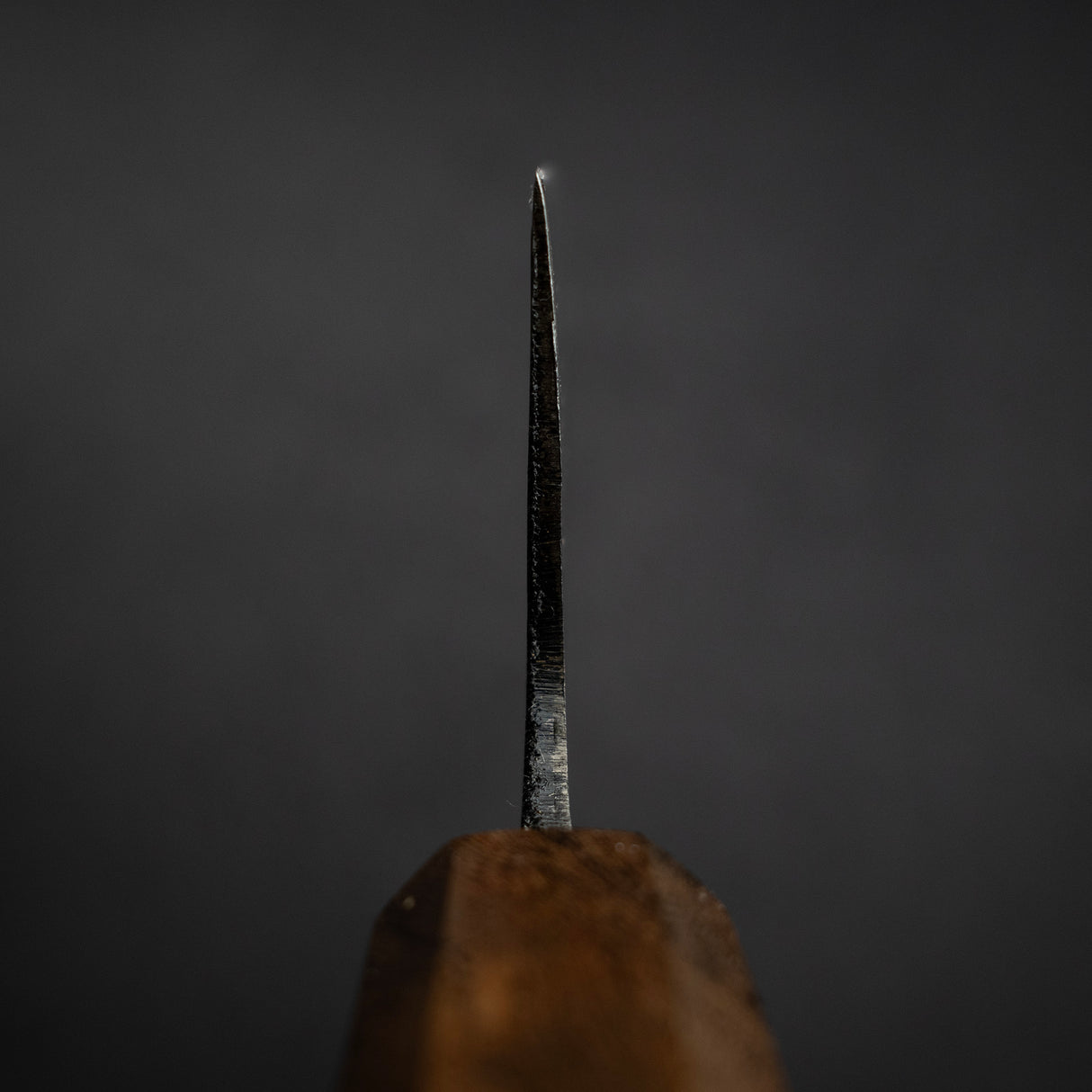 Hatsukokoro Kurogane Blue 2 Kurouchi Nakiri 165mm Black Chacate
