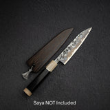 貴輔 x 新國 ATS34 小刀 / 蔬果刀 鎚目 鏡面 霞 處理 150mm w 刀套