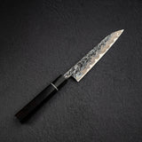 貴輔 x 新國 ATS34 小刀 / 蔬果刀 鎚目 鏡面 霞 處理 180mm w 刀套