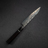 貴輔 x 新國 ATS34 小刀 / 蔬果刀 鎚目 鏡面 霞 處理 180mm w 刀套