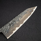 貴輔 x 新國 ATS34 切付 牛刀 鎚目 鏡面 霞 240mm w 刀套