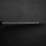 貴輔 x 新國 ATS34 切付 牛刀 鎚目 鏡面 霞 240mm w 刀套