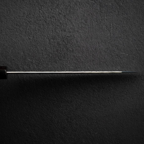 貴輔 x 新國 ATS34 切付 牛刀 鎚目 鏡面 霞 240mm w 刀套