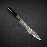 貴輔 x 新國 ATS34 筋引 鎚目 鏡面 霞 240mm w 刀套