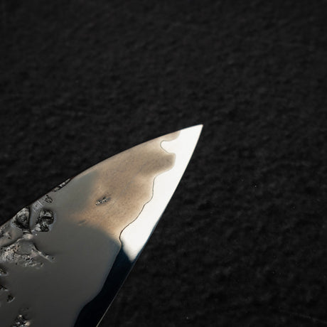 貴輔 x 新國 ATS34 筋引 鎚目 鏡面 霞 270mm w 刀套