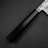 貴輔 x 新國 ATS34 牛刀 鎚目 鏡面 霞 240mm w 刀套